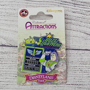 NEW! Disneyland Paris Buzz & Aliens Laser Blast Space Ranger Score Board Pin